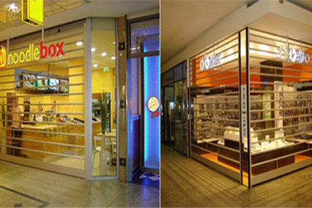 Cửa cuốn Austdoor trong suốt Cửa cuốn Austdoor trong suốt
